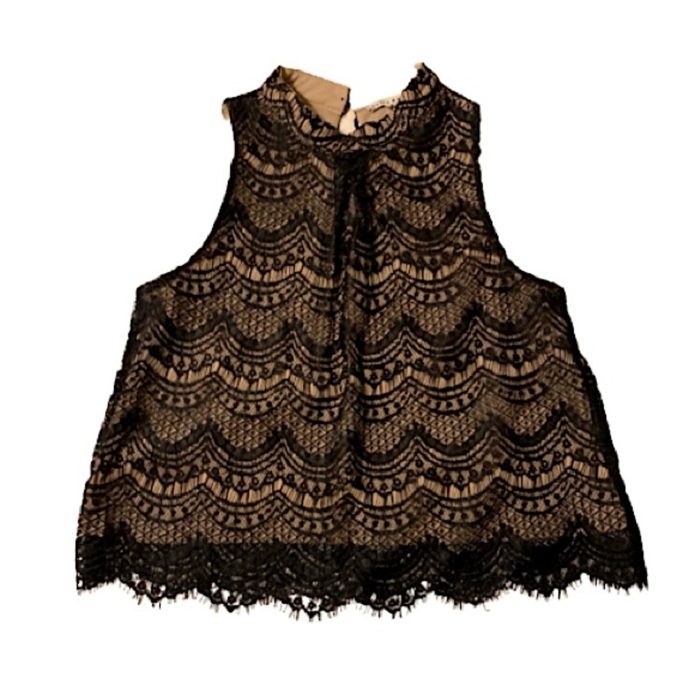 HAUTE MONDE Lace Top